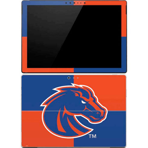 Boise State University Broncos Checkered Surface Pro 4 Skin